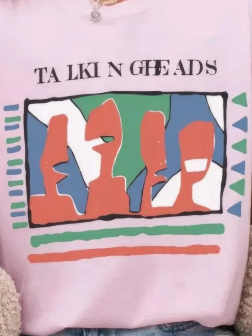 Vintage 90s Talking Heads Rock Band Unisex T-Shirt, Talking Heads unisex tee - Picture 3 of 4